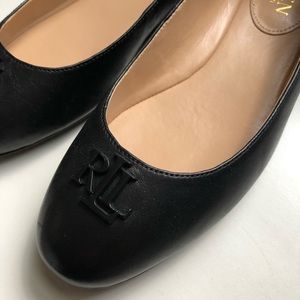 Ralph Lauren Leather Flats